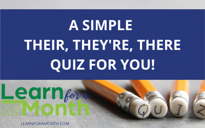 A Simple Their, They’re, There Quiz for You!