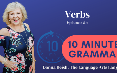 10 Minute Grammar #5: Verbs (Parts of Speech Series)